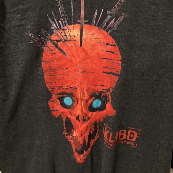 Skull with swords - Kubo and the Two Strings Laika baseball tee - L - Picture 2 of 3